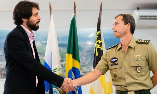 Samuca Silva é empossado como presidente da Junta Militar de VR